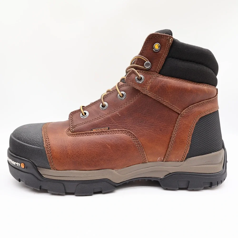 Carhartt Work Boots Mens 11 Wide CME6355 Ground Force Waterproof Safety Toe NIB
